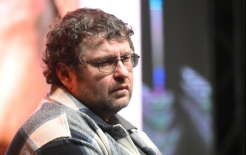 Детский писатель, фантаст Эдуард Веркин на торжественной церемонии объявления лауреатов XVIII сезона Национальной литературной премии 'Большая книга' в Доме Пашкова / Илья Питалев, РИА Новости