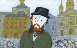 Федор Достоевский. Художник - Игорь Князев / https://vk.com/dostoevskyday