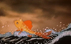Кадр из мультфильма 'Сказка о рыбаке и рыбке' (1950) / Кинопоиск