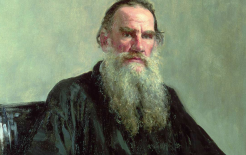 Портрет писателя Л.Н. Толстого. 1887. Илья Репин / Источник: https://my.tretyakov.ru/app/masterpiece/20213
