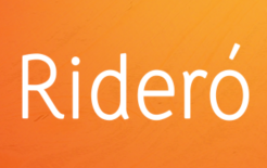 Логотип сервиса Rideró Логотип сервиса Rideró