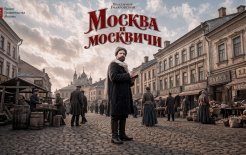Афиша хроникально-художественного сериала «Москва и москвичи»