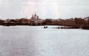Разлив реки Тобол в 1908 году / социальные сети