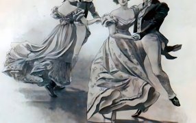 Елена Самокиш-Судковская. На балу. Иллюстрация к повести Н.В. Гоголя «Мёртвые души» / свободные источники