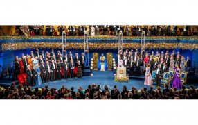 The Nobel Prize award ceremony in Stockholm, 10 December 2023. © Nobel Prize Outreach. Photo: Nanaka Adachi / www.nobelprize.org