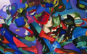 Изображение сгенерировано Kandinsky 3.1 по запросу 'Современная поэзия'