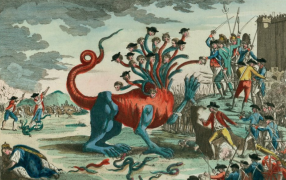 «Гидра аристократии», сражающаяся с народом (1789) / frda-stage.stanford.edu