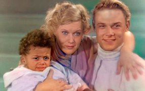 Джеймсу было полтора года, когда он сыграл в фильме «Цирк». Джим Паттерсон, Любовь Орлова и Сергей Столяров на съемках, 1936 г. / kino-teatr.ru Джеймсу было полтора года, когда он сыграл в фильме «Цирк». Джим Паттерсон, Любовь Орлова и Сергей Столяров на съемках, 1936 г. / kino-teatr.ru