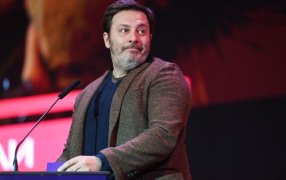 Писатель, сценарист Сергей Минаев на церемонии вручения Первой российской профессиональной премии в области веб-индустрии (приз присуждается за достижения в сфере производства, продвижения и популяризации веб-сериалов). / Екатерина Чеснокова/РИА Новости