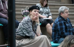 Межинституциональная конференция 'Триалоги': Автор и ИИ: что станет мерилом таланта и успеха книги?/ Фото Дина Непомнящая Межинституциональная конференция 'Триалоги': Автор и ИИ: что станет мерилом таланта и успеха книги?/ Фото Дина Непомнящая