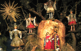 Вертеп хороший и плохой. Как правильно? Русский по карточкам с Мариной Королевой
 / Барочный вертепный театр (Германия, 1704 год)/ AndreasPraefcke/ Википедия