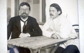 Выставка 'Горький и Чехов: сцены из жизни' Фото: Аркадий Колыбалов/ РГ