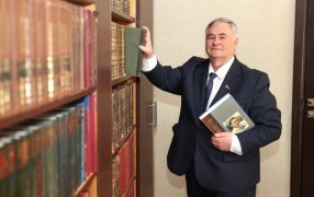 Александр Карлюкевич: Художественное слово присутствует и в цифровом мире, мире социальных сетей. / Егор Ермалицкий