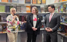 Открытие российского национального стенда в рамках IX Международной книжной выставки-ярмарки (ASTANA Eurasian Book Fair) / Источник: kazakhstan.mid.ru