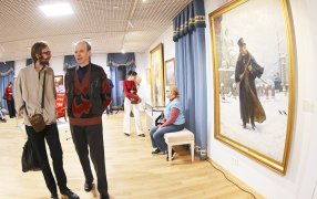 Всероссийский музей А.С. Пушкина в Санкт-Петербурге, старейший музей поэта в России, привез свои шедевры в Москву. / Аркадий Колыбалов