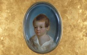 Портрет А.С. Пушкина-ребенка Ксавье-де Местр (?). 1802 Источник: www.pushkinmuseum.ru
