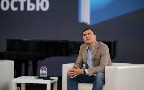 Писатель Сергей Шаргунов. / Предоставлено пресс-службой Книжного фестиваля 'Красная площадь' Писатель Сергей Шаргунов. / Предоставлено пресс-службой Книжного фестиваля 'Красная площадь'