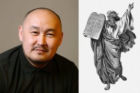 Санджи Пурсяков и моисей работы Гюстава Доре / kalmteatr.ru