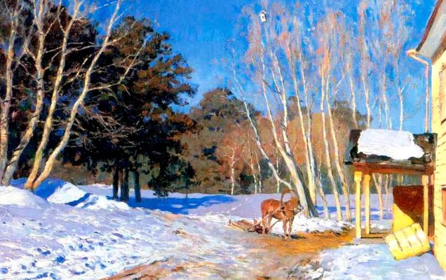 Исаак Левитан «Март». 1895. ГТГ / Wikimedia