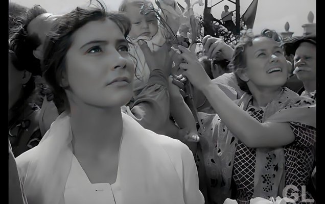 Журавли 'Расула Гамзатова / кадр из фильма М. Калатозова 'Летят журавли', 1957 год / kino-teatr.ru