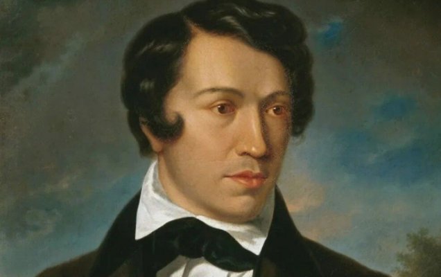 А.С. Хомяков. Автопортрет. 1842 г. Из открытых источников