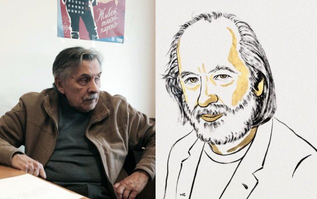 Юрий Гусев (слева) и Ласло Краснахоркаи / inslav.ru; www.nobelprize.org