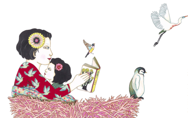 Иллюстрация к книге  «Моя мама» Стефана Сервана и Эммануэль Удар / Ласка Пресс