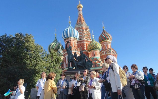 1250 учителей почти из 50 стран были за эти годы счастливы в российской столице. / Аркадий Колыбалов