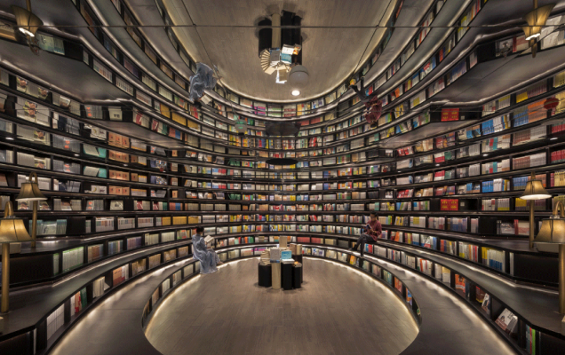 Zhongshuge (Чжуншугэ) — одна из самых известных дизайнерских библиотек-книжных магазинов в Китае Фото XL-Muse / Источник: www.dezeen.com