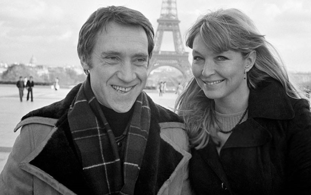 Владимир Высоцкий и Марина Влади в Париже. 1977 год