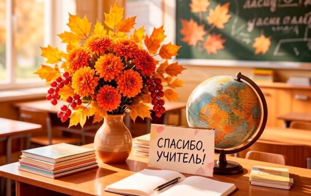 Ко Дню учителя —  10 стихов русских поэтов об учителях  / иллюстрация создана с помощью ИИ