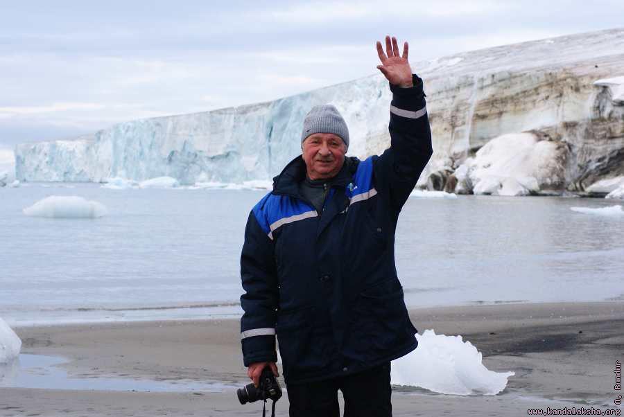 Олег Бундур по пути на Северный полюс