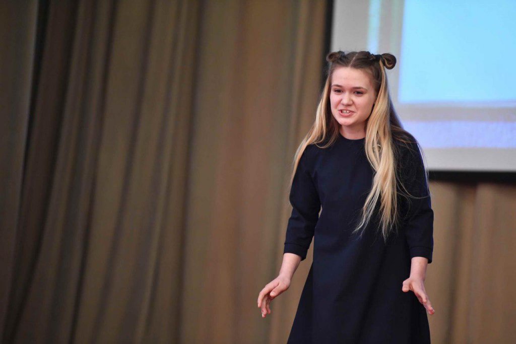 Финалистка этого года «Живой классики» из Норильска Юлия Сафонова