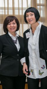 Светлана Тарасова (слева) и Марина Йоргенсон