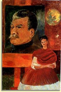 "Фрида и Сталин". 1954. www.flickr.com 