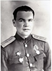 Издатель Виктор Беляков в 1945 году