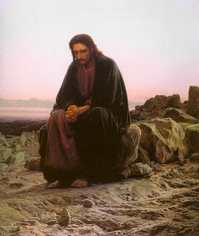 крамской христос в пустыне