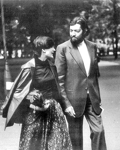 Марта и Хулио Кортасар в Варшаве, 1978 г.