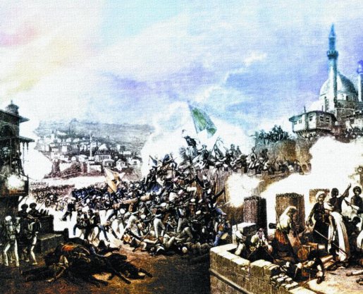 Взятие Карса в 1829 г. русскими войсками