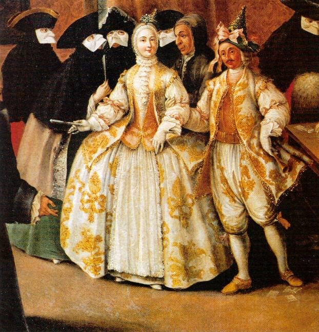Венецианский костюм 17 век