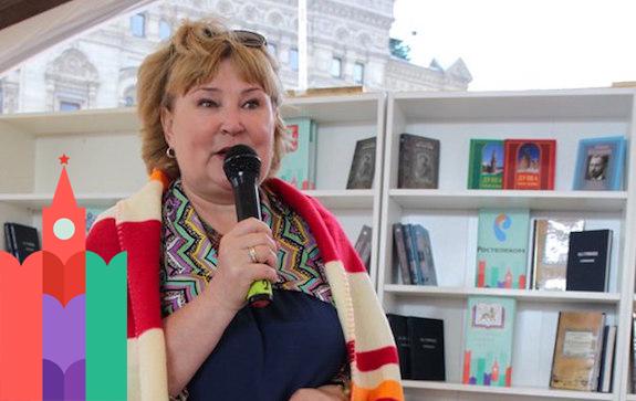 Встреча с Татьяной Поляковой на книжном фестивале 'Красная площадь'