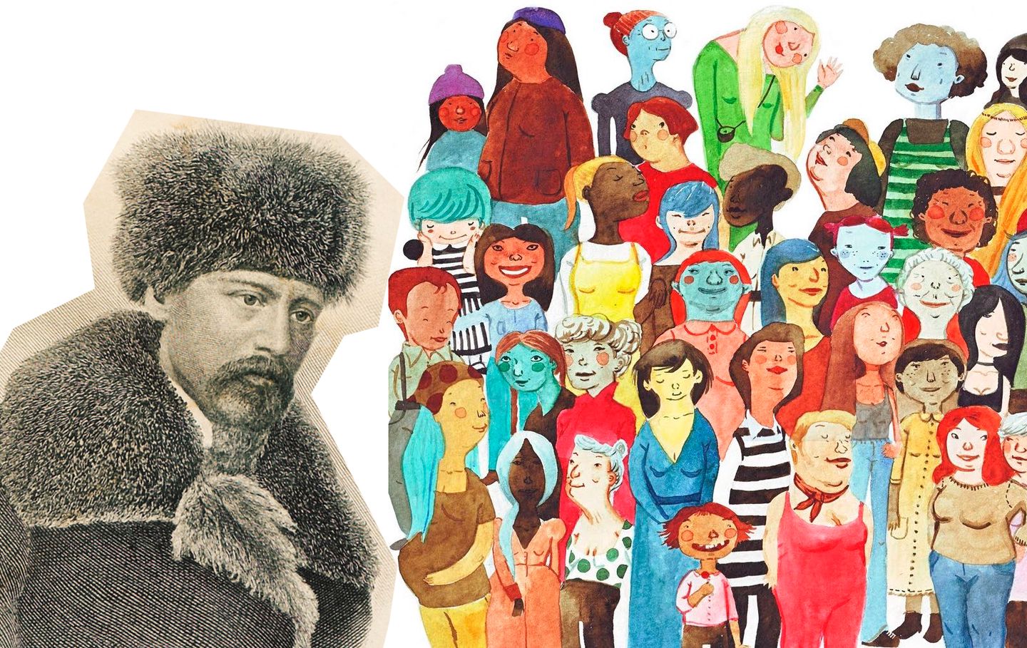 Некрасов-200: есть женщины в русских селеньях? Конкурс / иллюстрация Karina Cocq/ bibliotecapaulharris.com