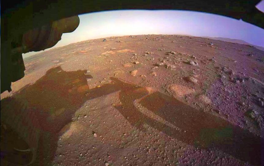 Американский планетоход Perseverance показал цветные фото с Марса / NASA / Perseverance Mars Rover