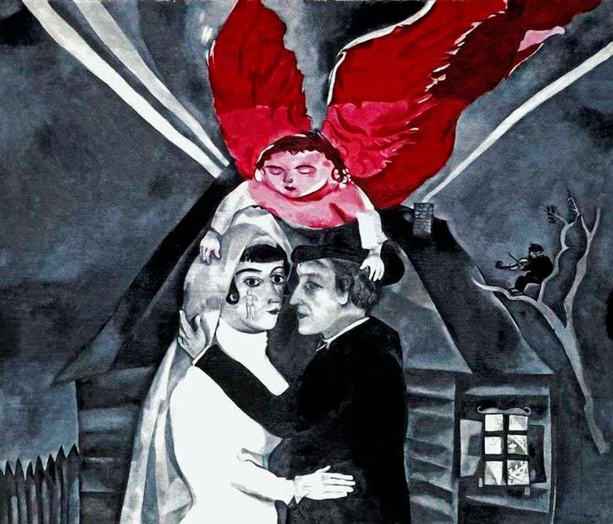 Марк Шагал «Венчание», 1918


