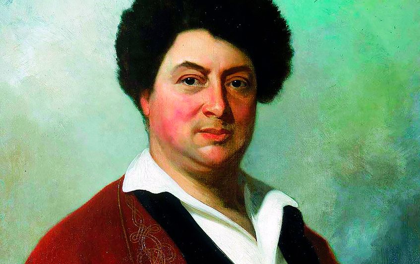 Портрет писателя Александра Дюма (1802–1870). Худ. У. Г. Пауэлл. 1855 год / историк.рф