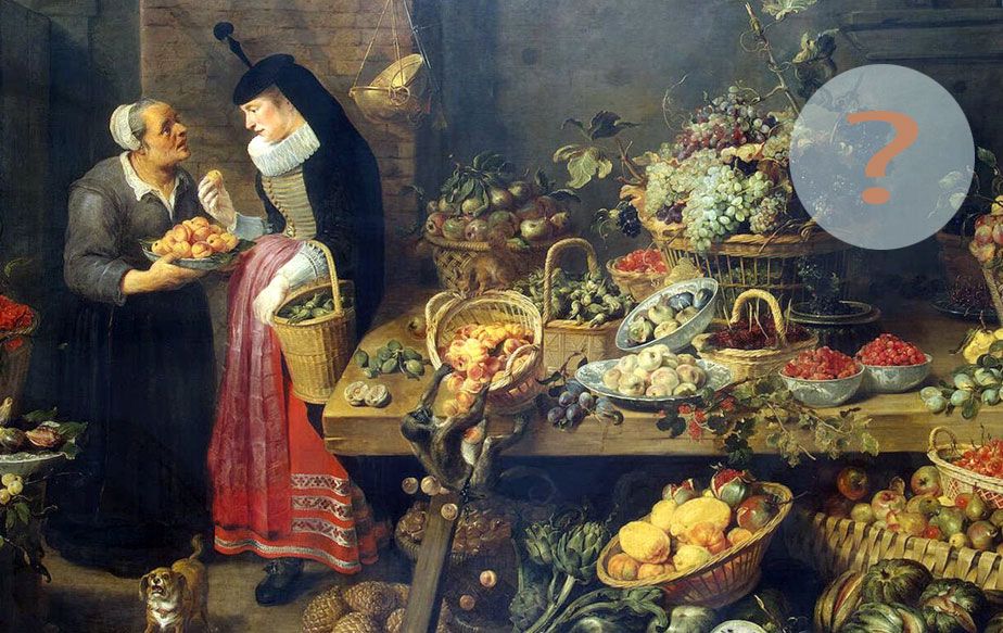 Франс Снейдерс «Фруктовая лавка», между 1618-1621. Государственный Эрмитаж / wikipedia.org