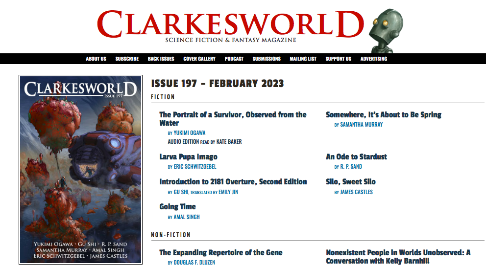 Фото: скриншот с сайта Clarkesworld