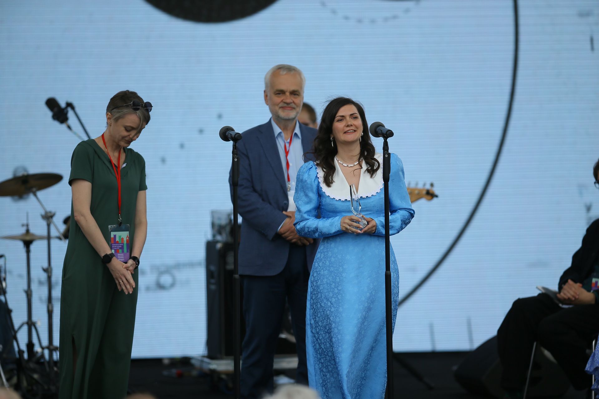  Дарья Месропова на церемонии награждения премии 'Лицей'. Фото: Александр Корольков