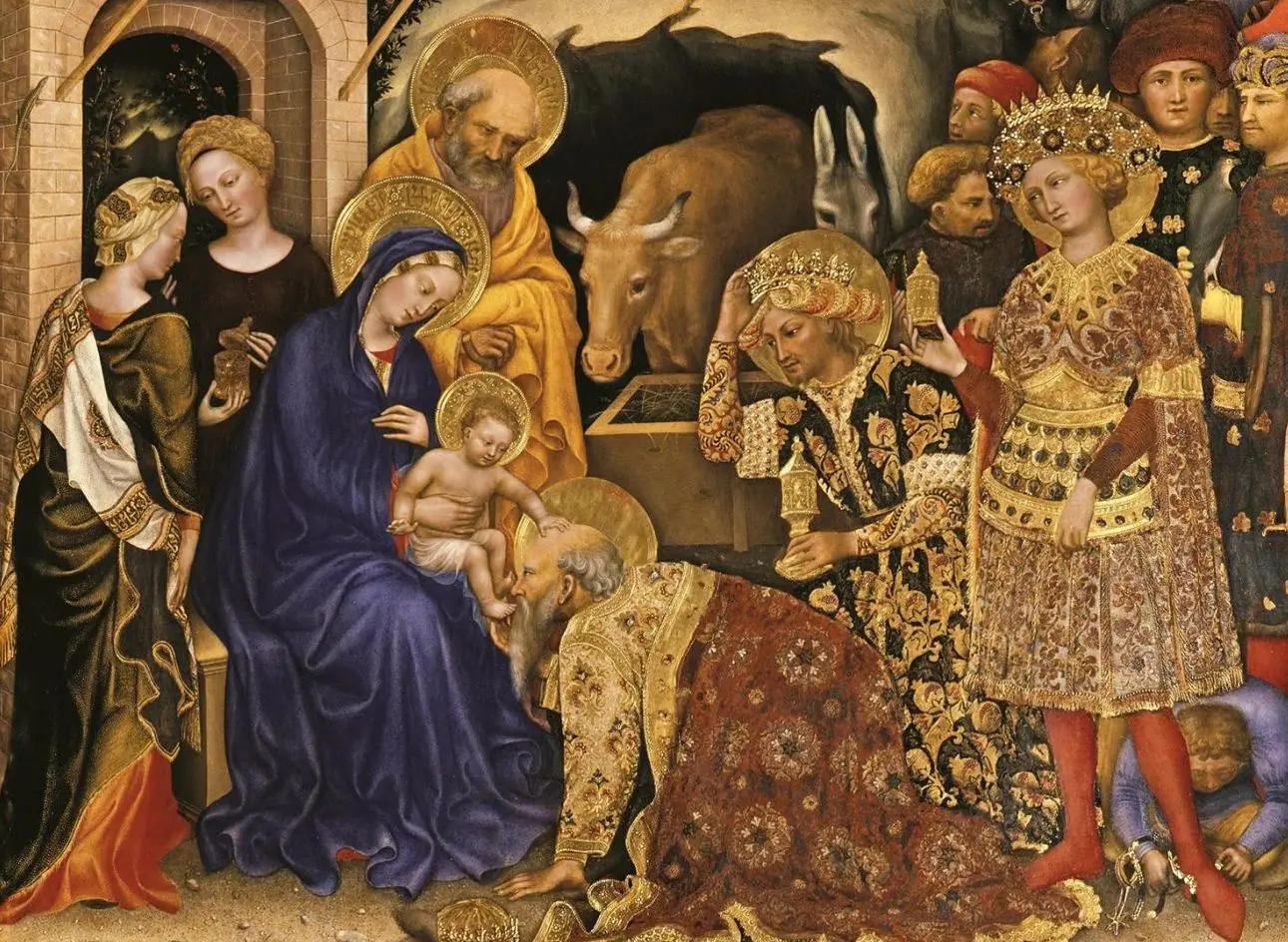 «Поклонение волхвов», Джентиле да Фабриано, 1423, Уффици / 
Creative Commons