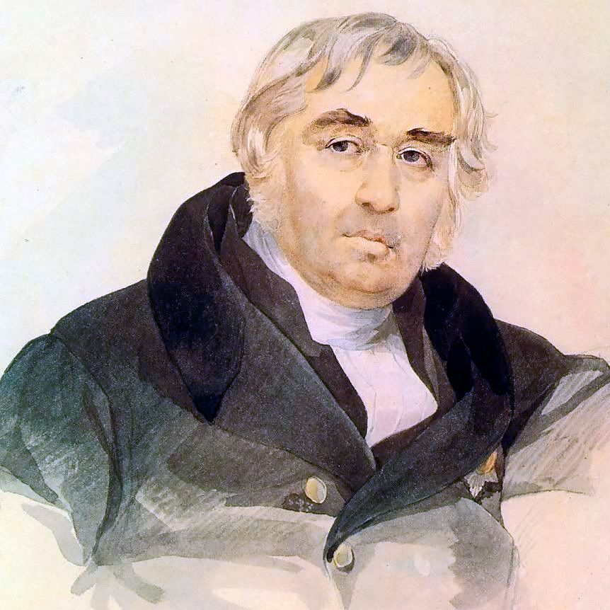 Иван Андреевич Крылов, баснописец и драматург. Карл Брюллов, конец 1830-х  / wikipedia